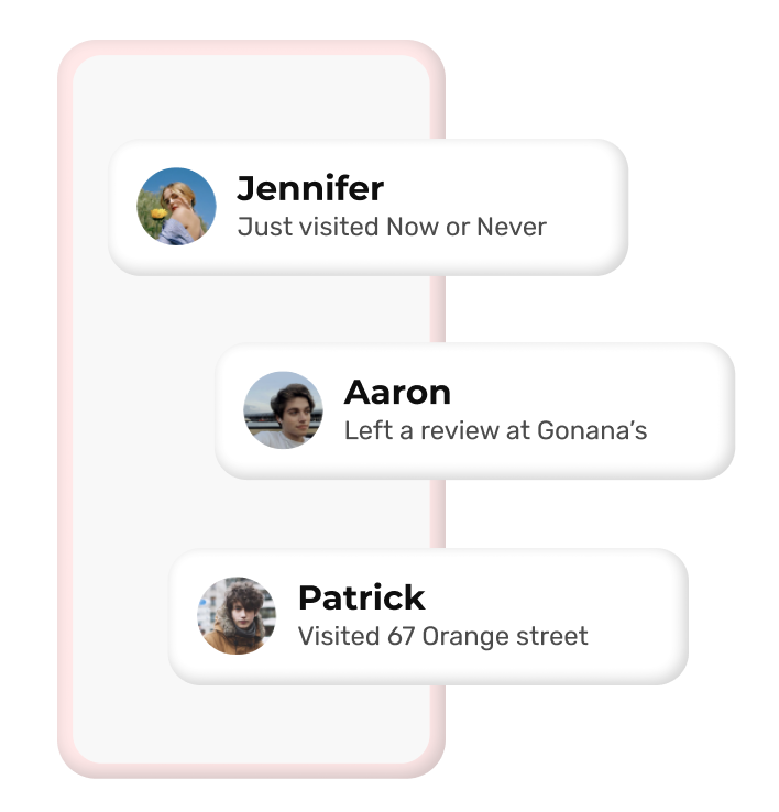 Automatic Verification
Our patented technology verifies purchases and referrals automatically. Only securely verified customers receive rewards and are able to leave reviews in btwn.