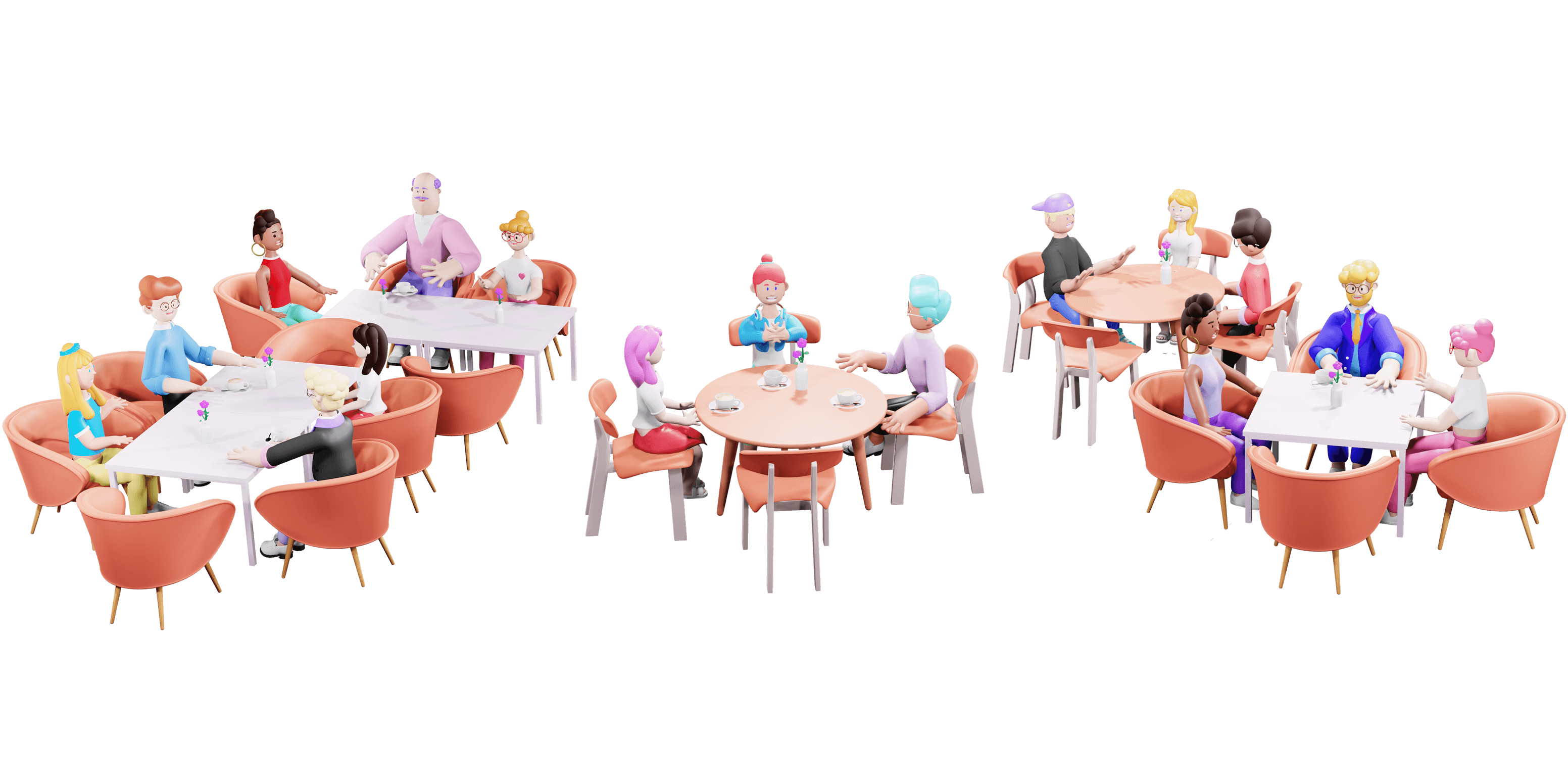 tables for word of mouth referral partners